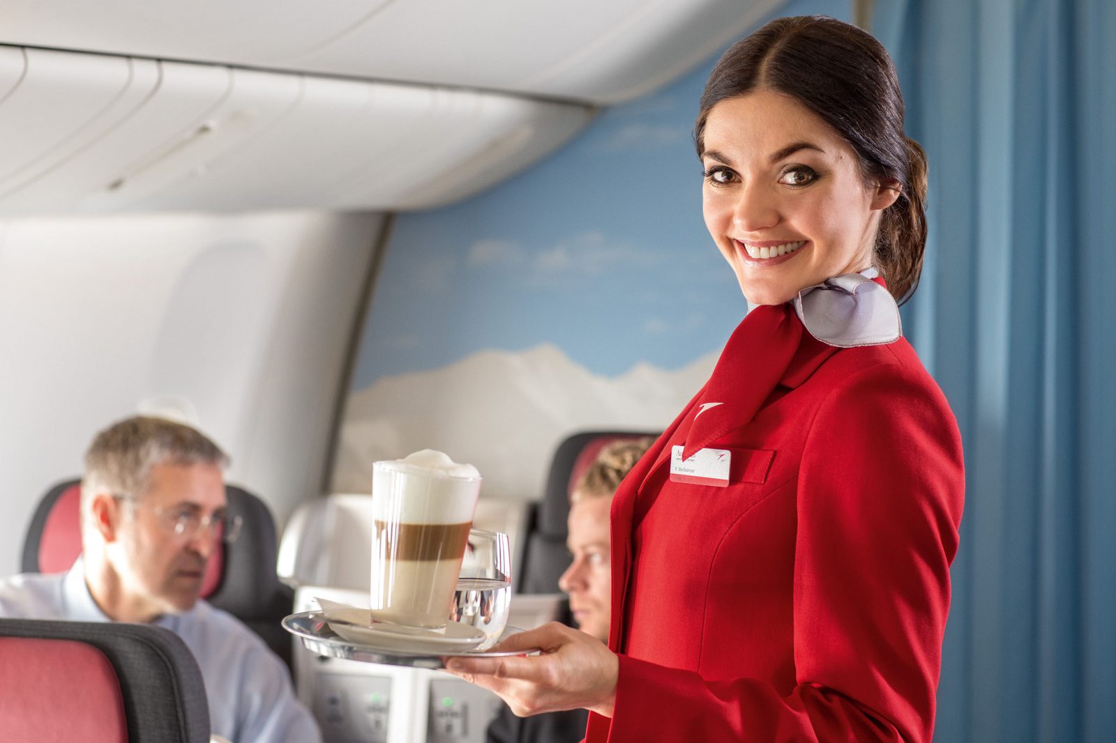 Stewardessa Austrian Airlines