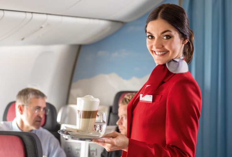 Stewardessa Austrian Airlines